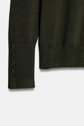 EINFACHER STRICKPULLOVER