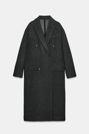 ZW COLLECTION LONG OVERSIZED COAT - Image 6