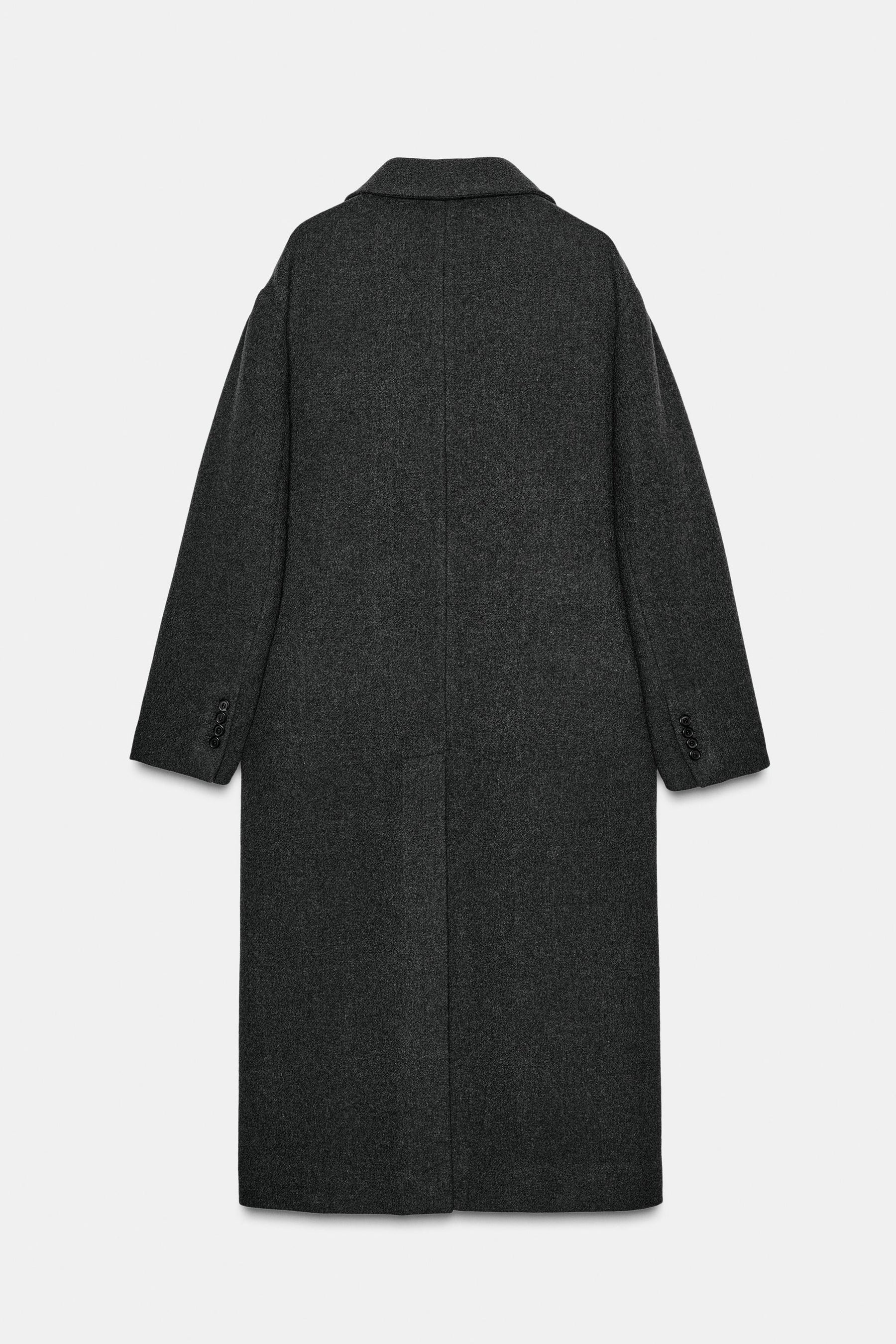 ZW COLLECTION LONG OVERSIZED COAT - Image 7