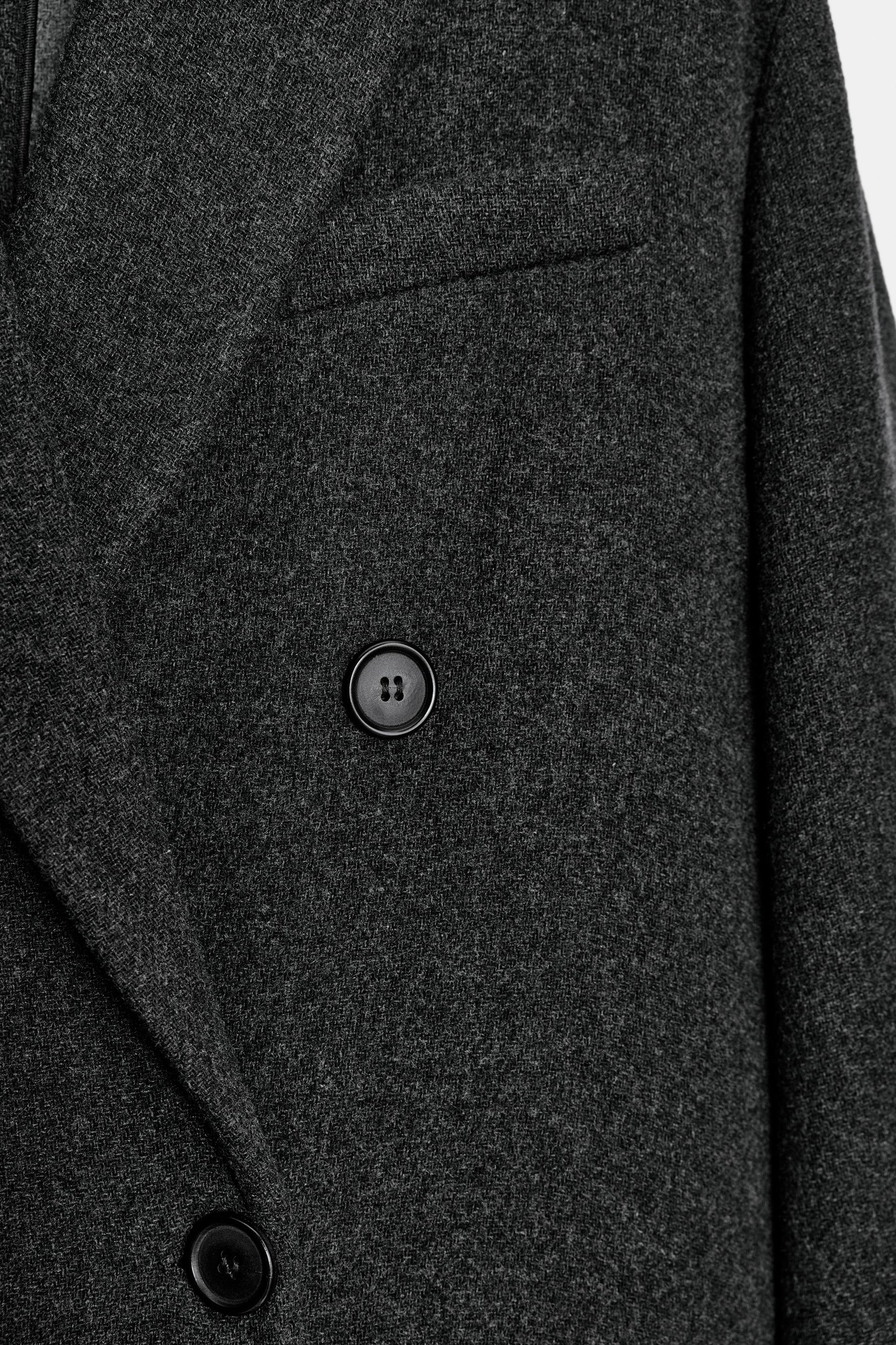 ZW COLLECTION LONG OVERSIZED COAT - Image 8