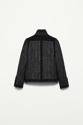 JACKE AUS WOLLMISCHUNG