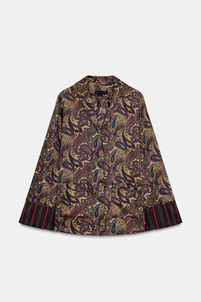 Paisley-Pyjamahemd