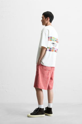 FLAG PRINT T-SHIRT - Image 4