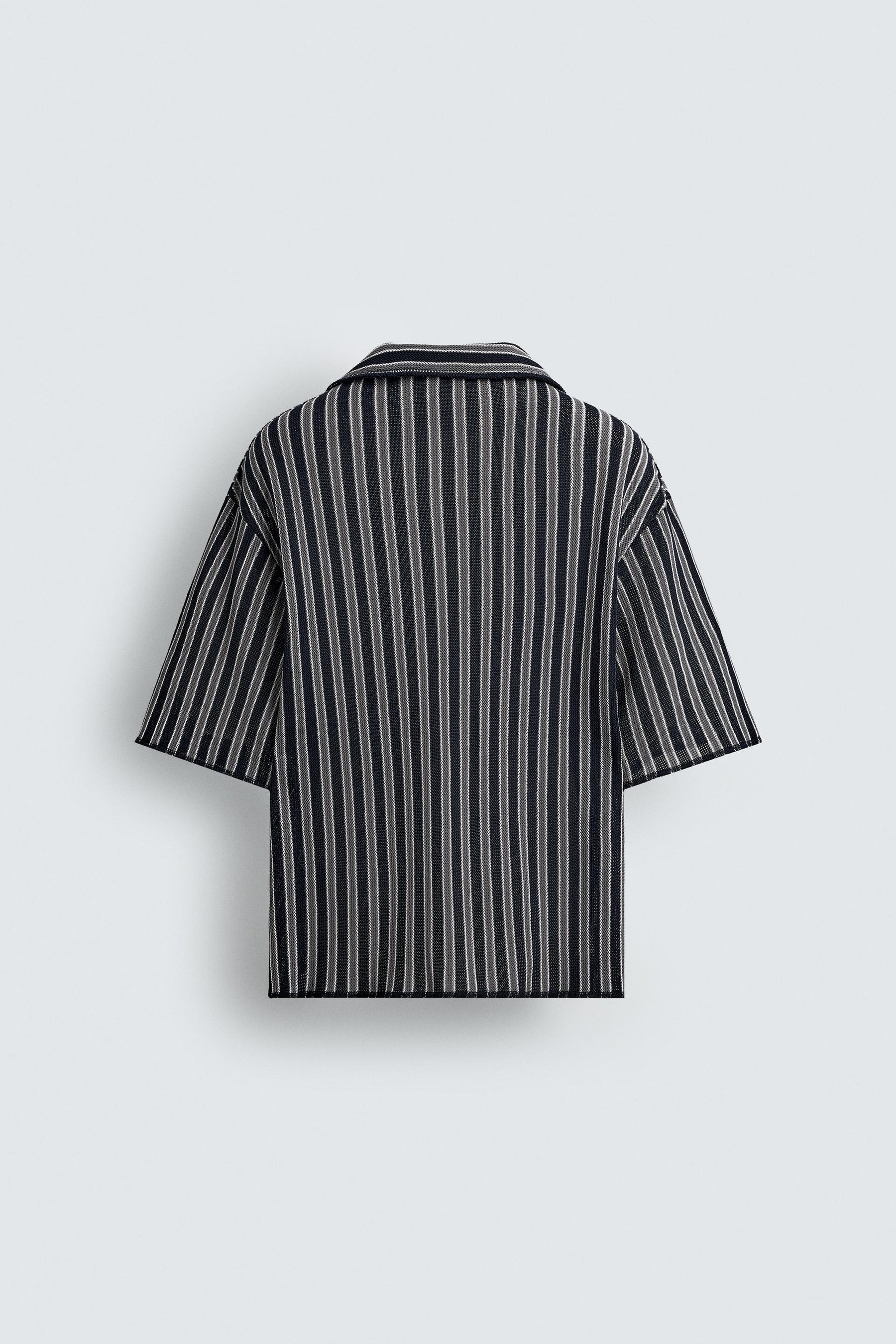 STRIPED JACQUARD SHIRT - Image 7