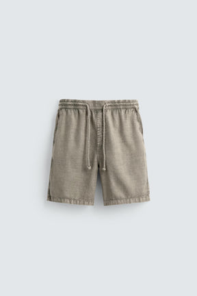 FADED RELAXED FIT BERMUDA SHORTS - Image 6
