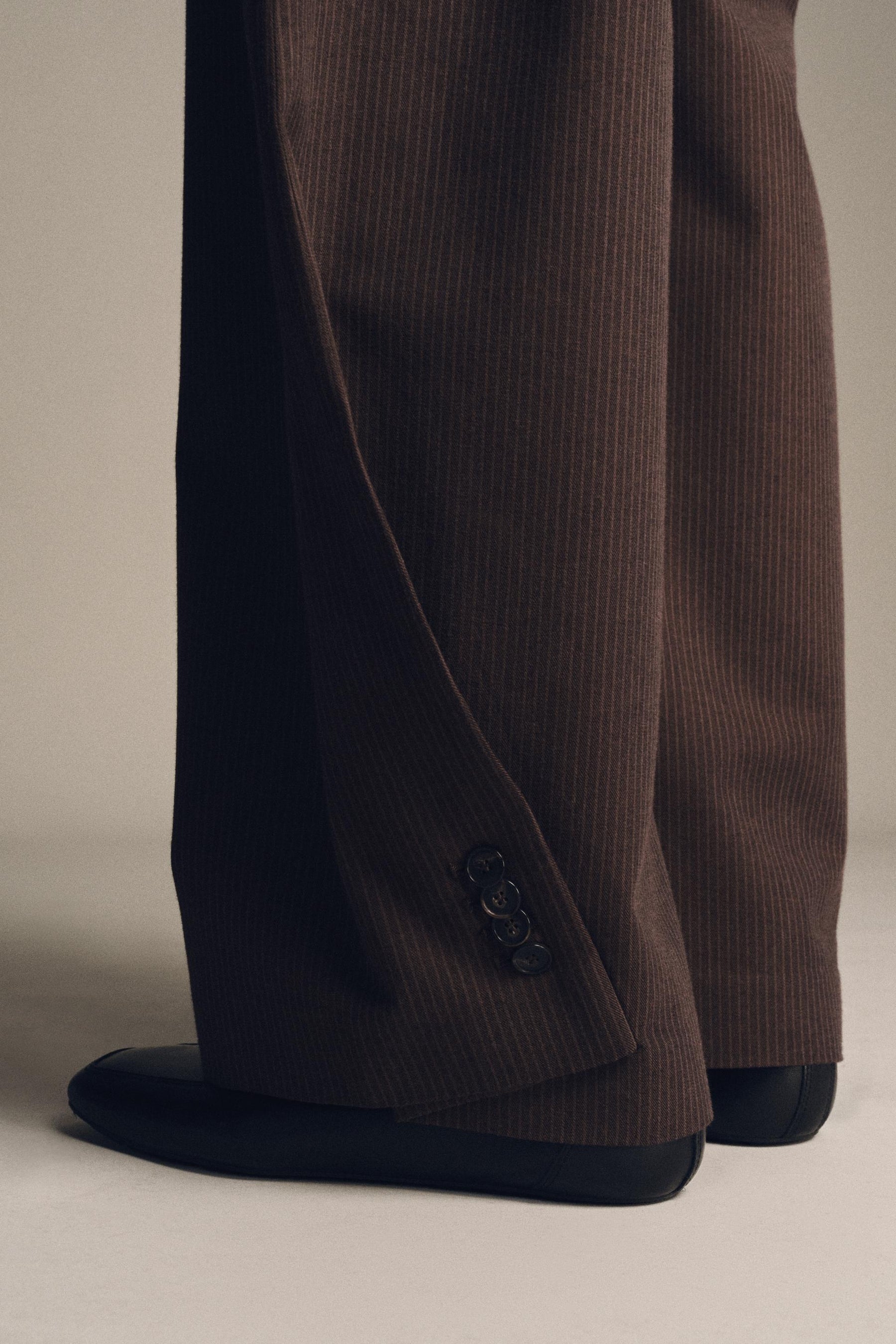 Gestreifte Ballonhose