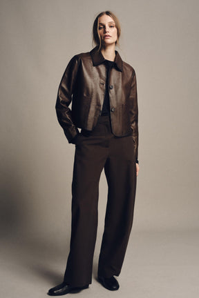 Gestreifte Ballonhose