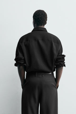 RELAXED FIT FLOWING SHIRT - Image 3