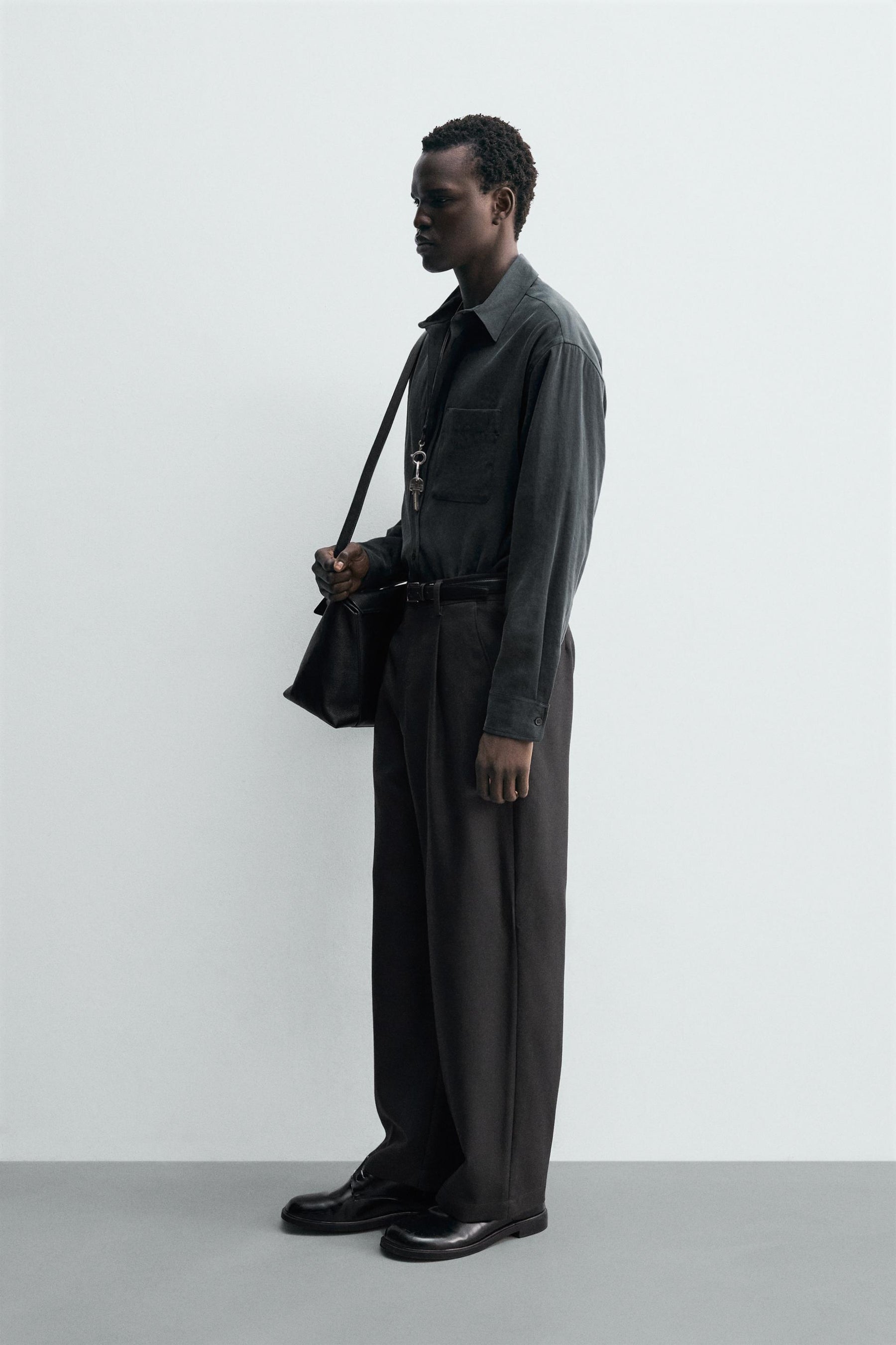 RELAXED FIT FLOWING SHIRT - Image 4