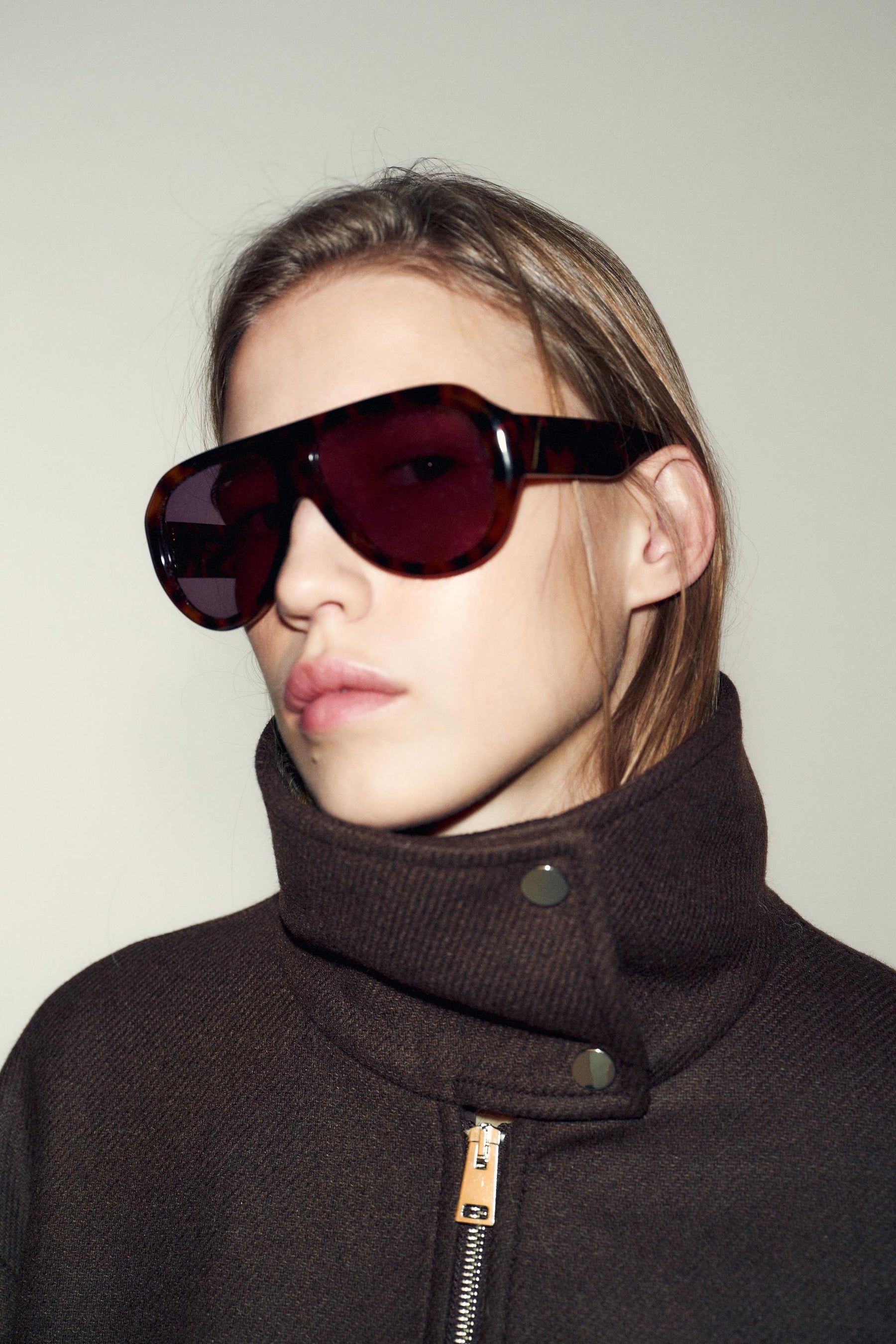 Bomberjacke aus Wollmischung