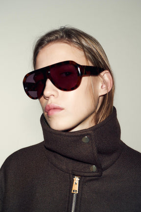 Bomberjacke aus Wollmischung