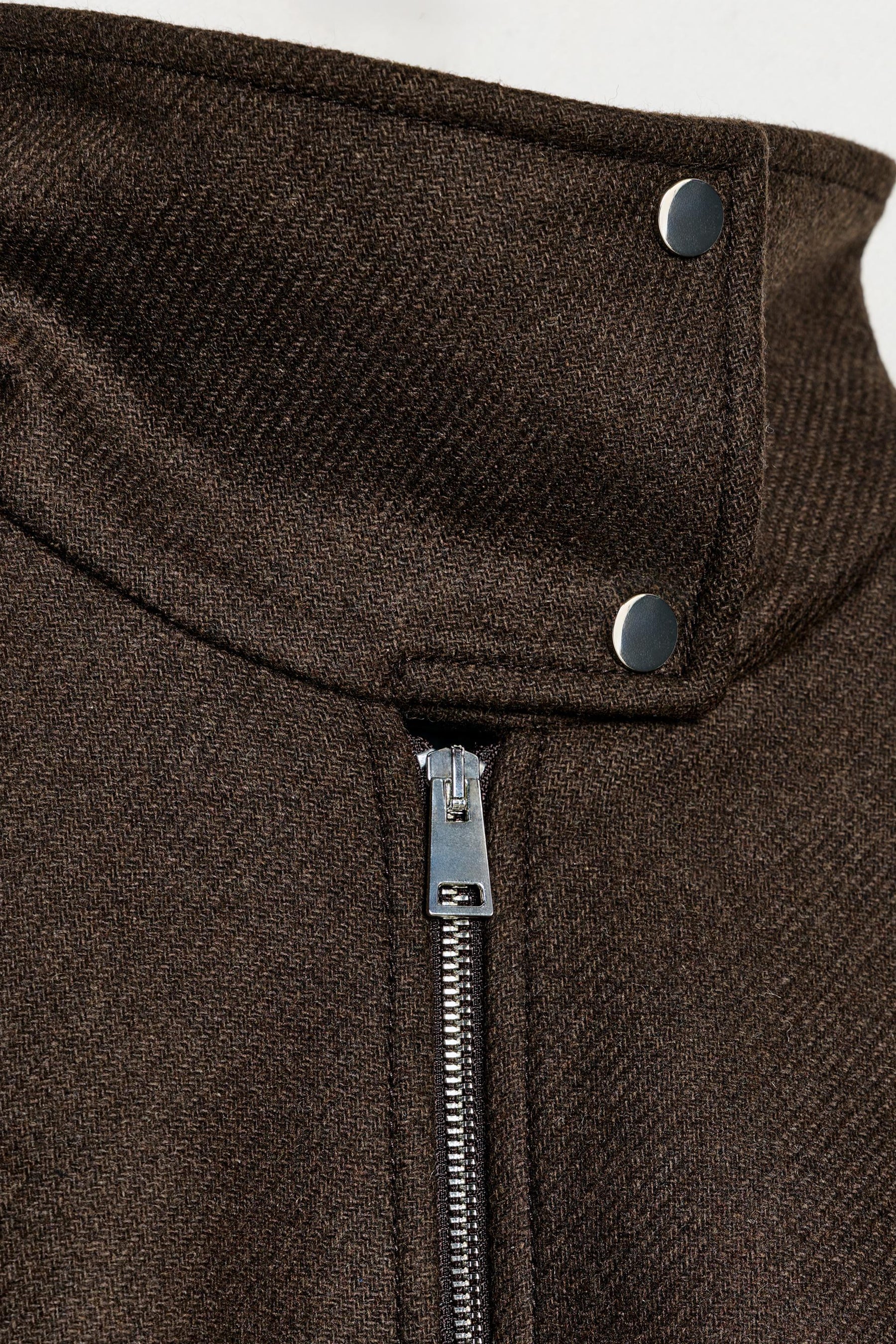 Bomberjacke aus Wollmischung