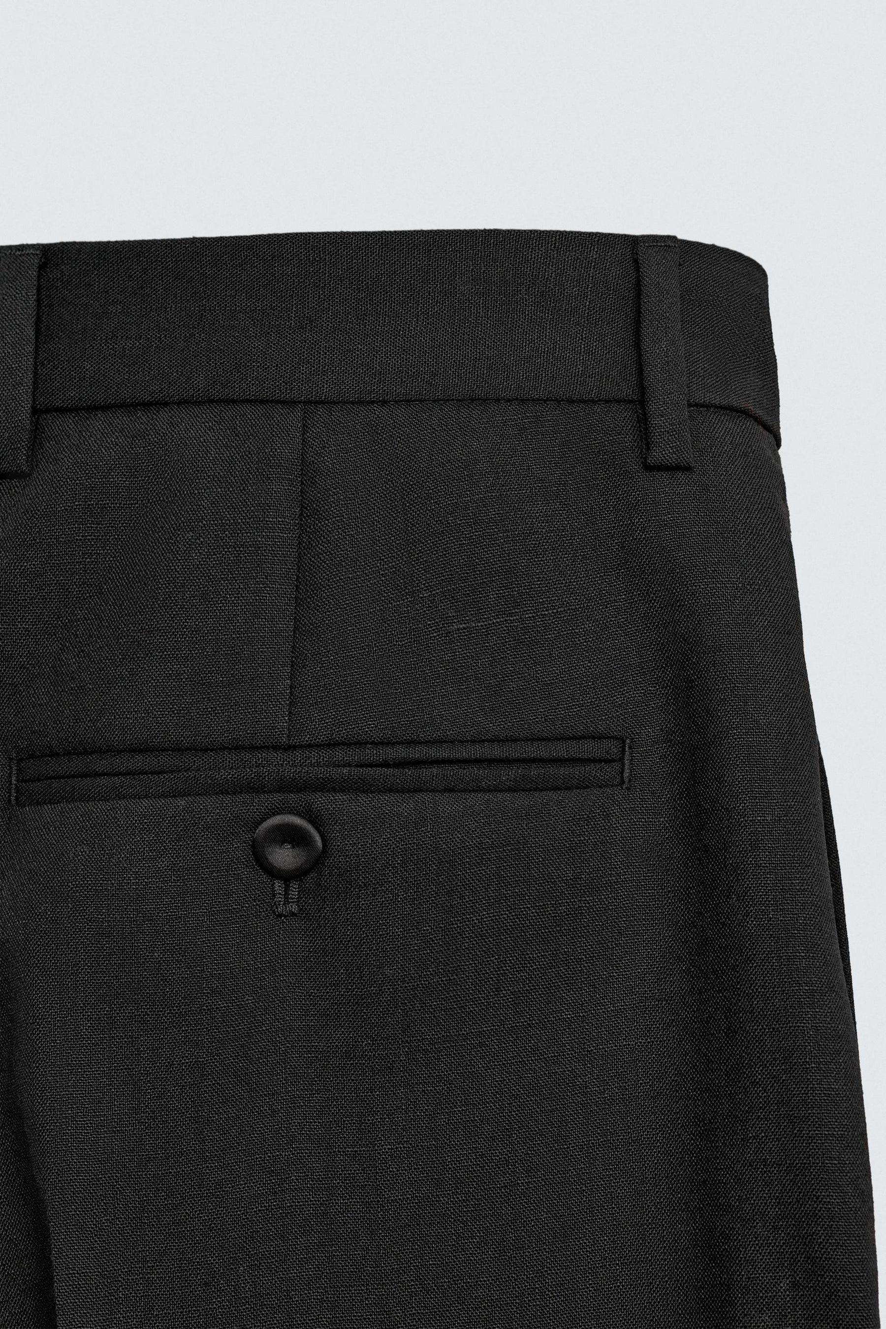 LIMITED EDITION FLARE FIT WOOL SUIT TROUSERS - Image 8