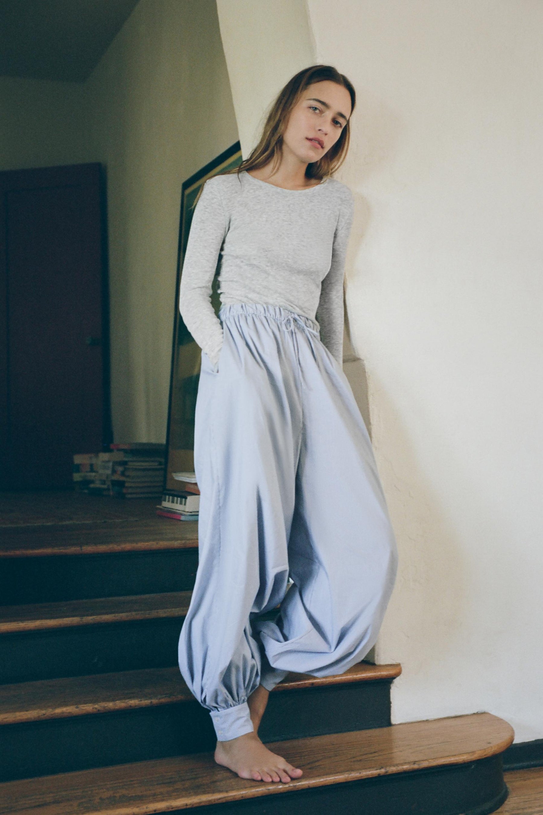 LANGARM-BAUMWOLLHEMD