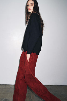 Strickpullover mit Polstern