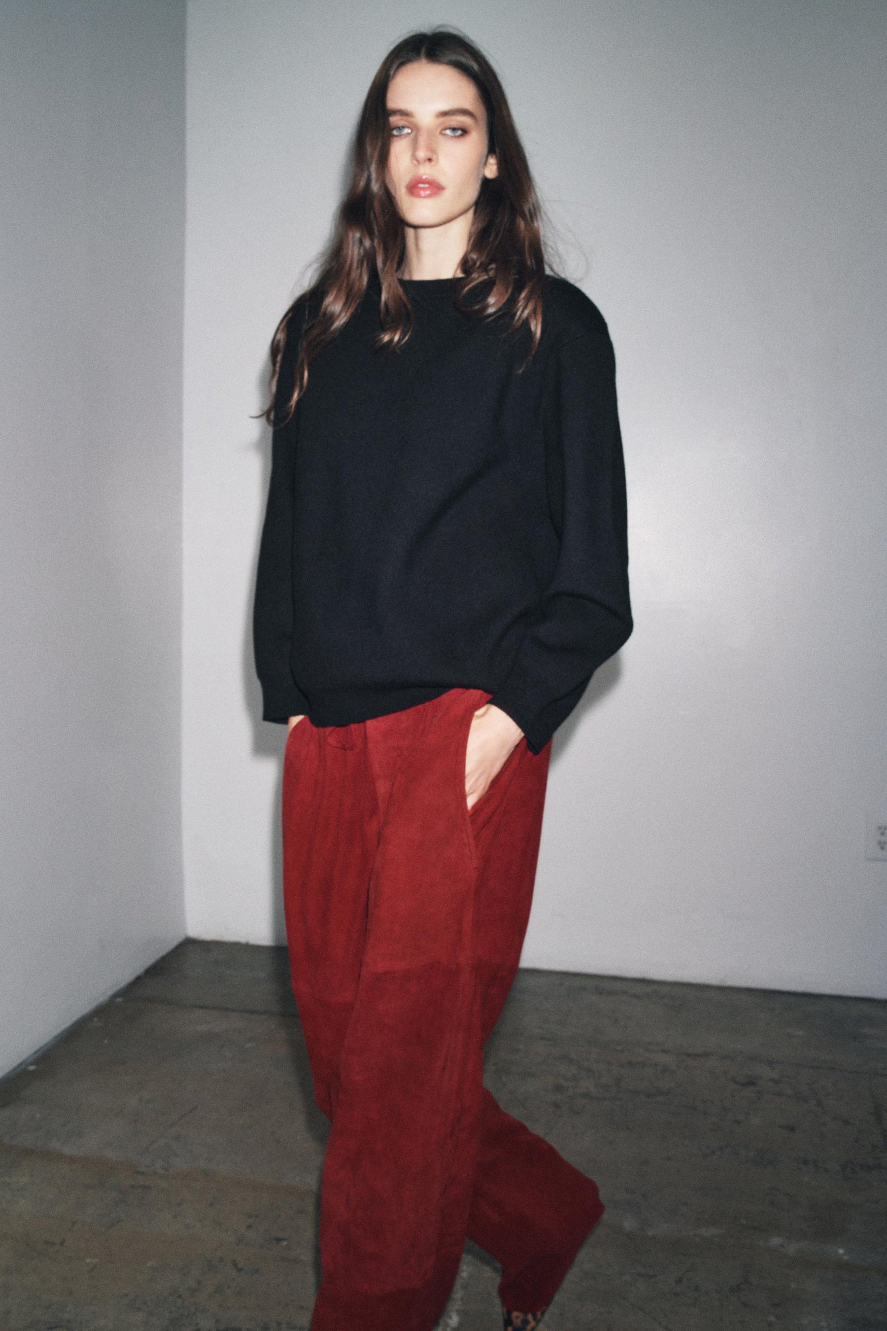 Strickpullover mit Polstern