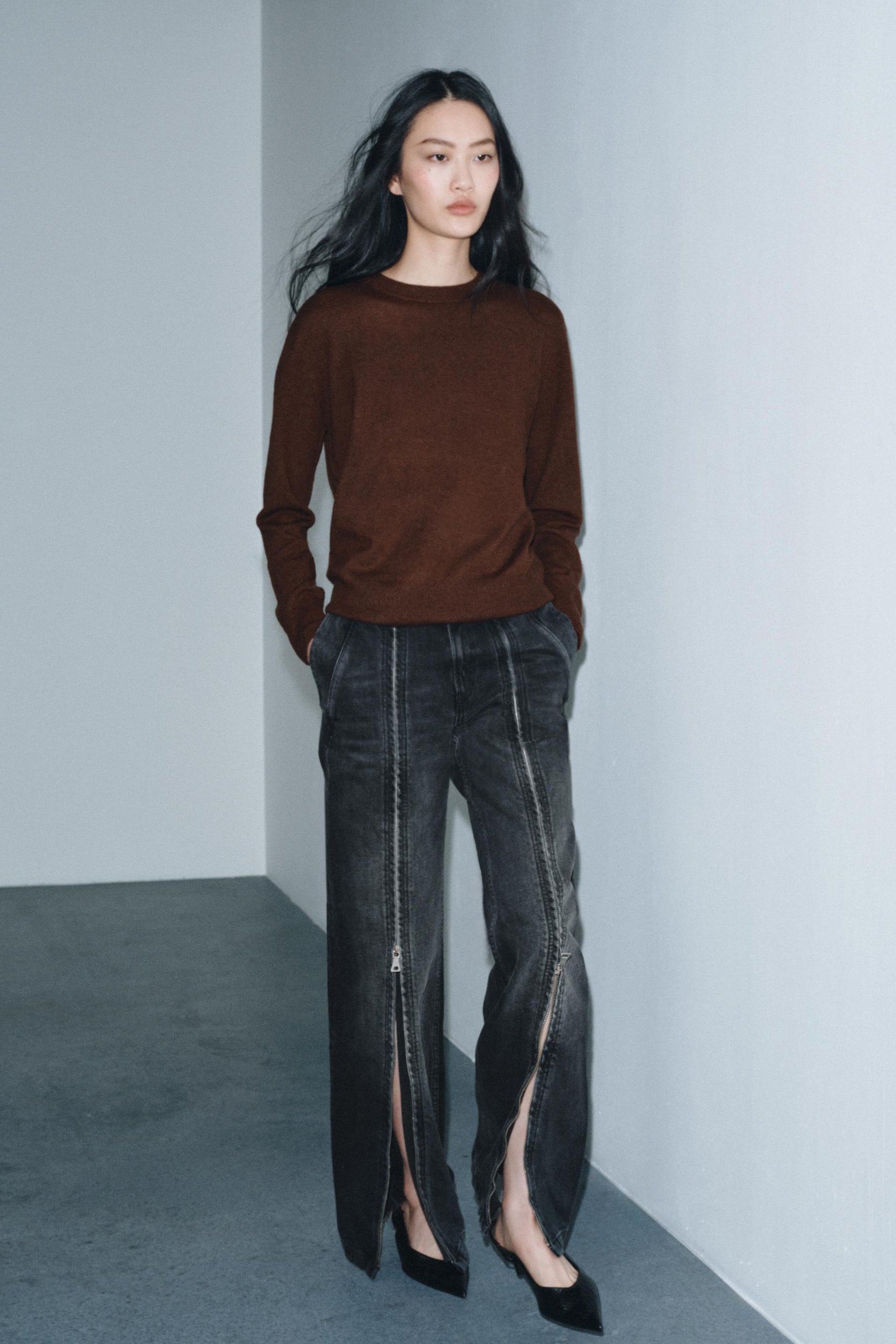 Weicher Wollpullover