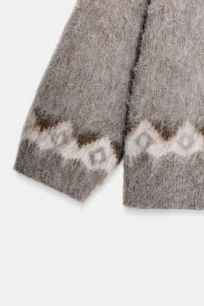 JACQUARD-STRICKSANDGANG