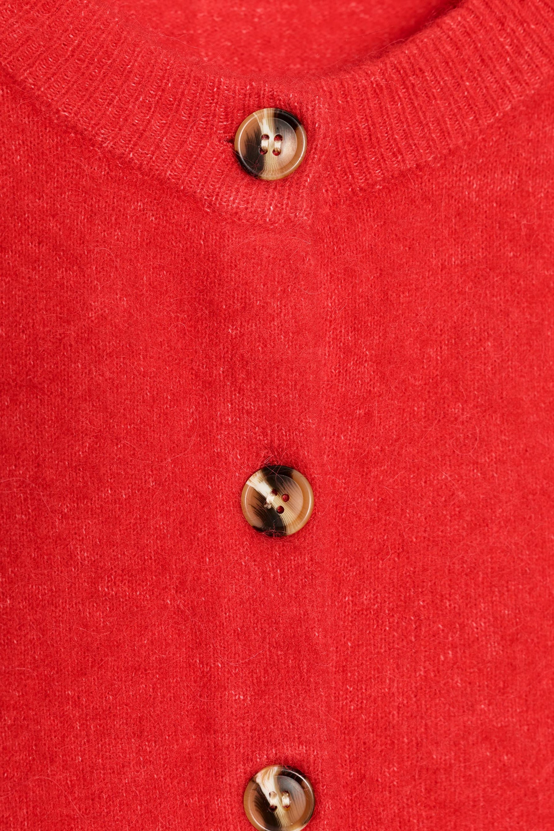 Strickjacke aus Wolle und Alpaka