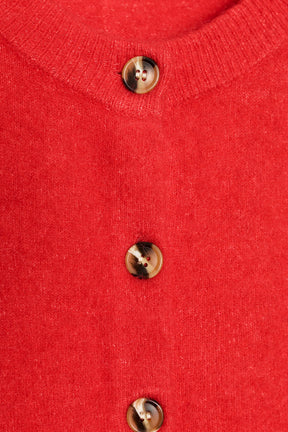 Strickjacke aus Wolle und Alpaka