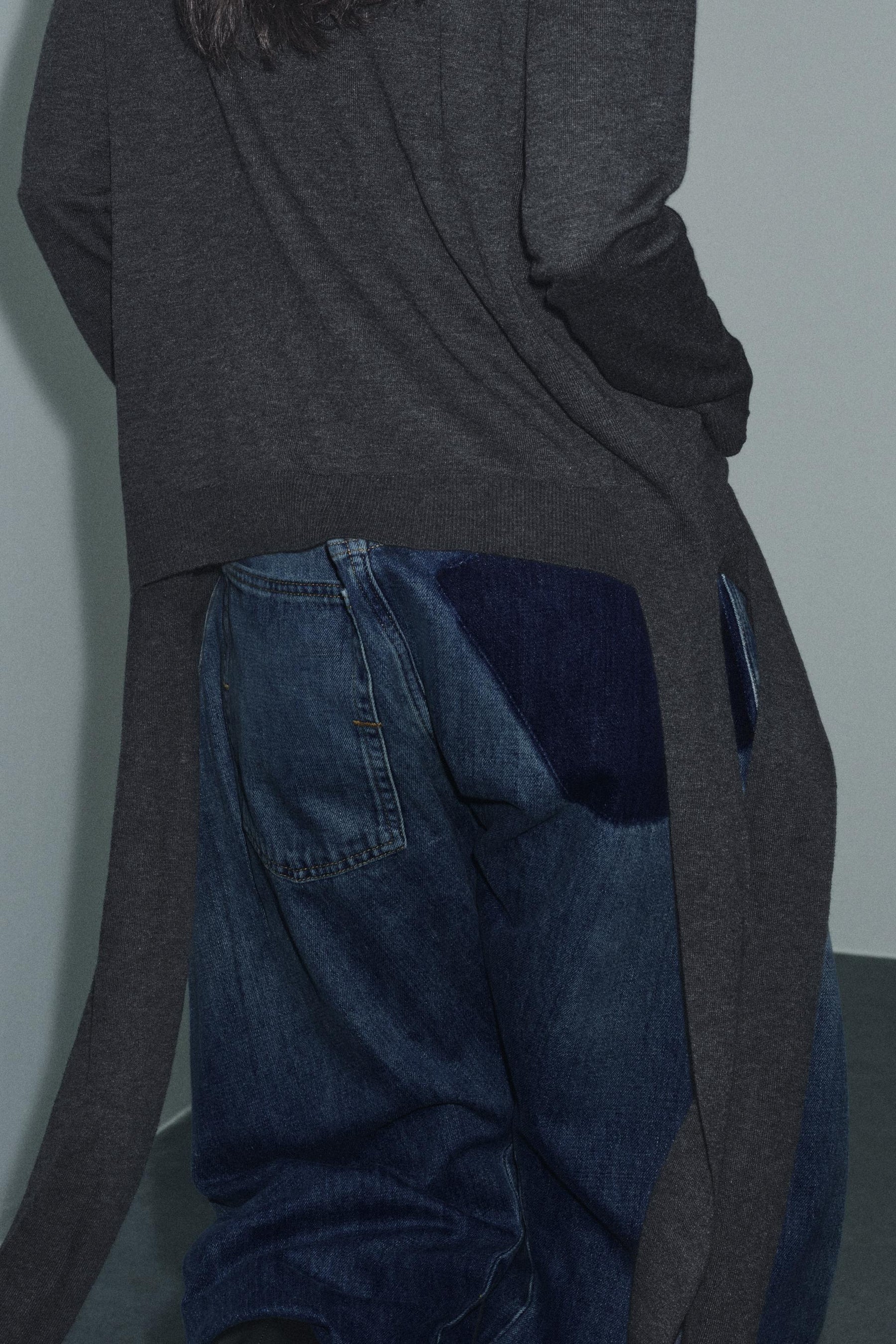 KNIT JUMPER WITH SIDE STRAPS - Image 5