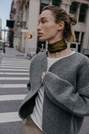 DOUBLE-FACED CARDIGAN - Image 2