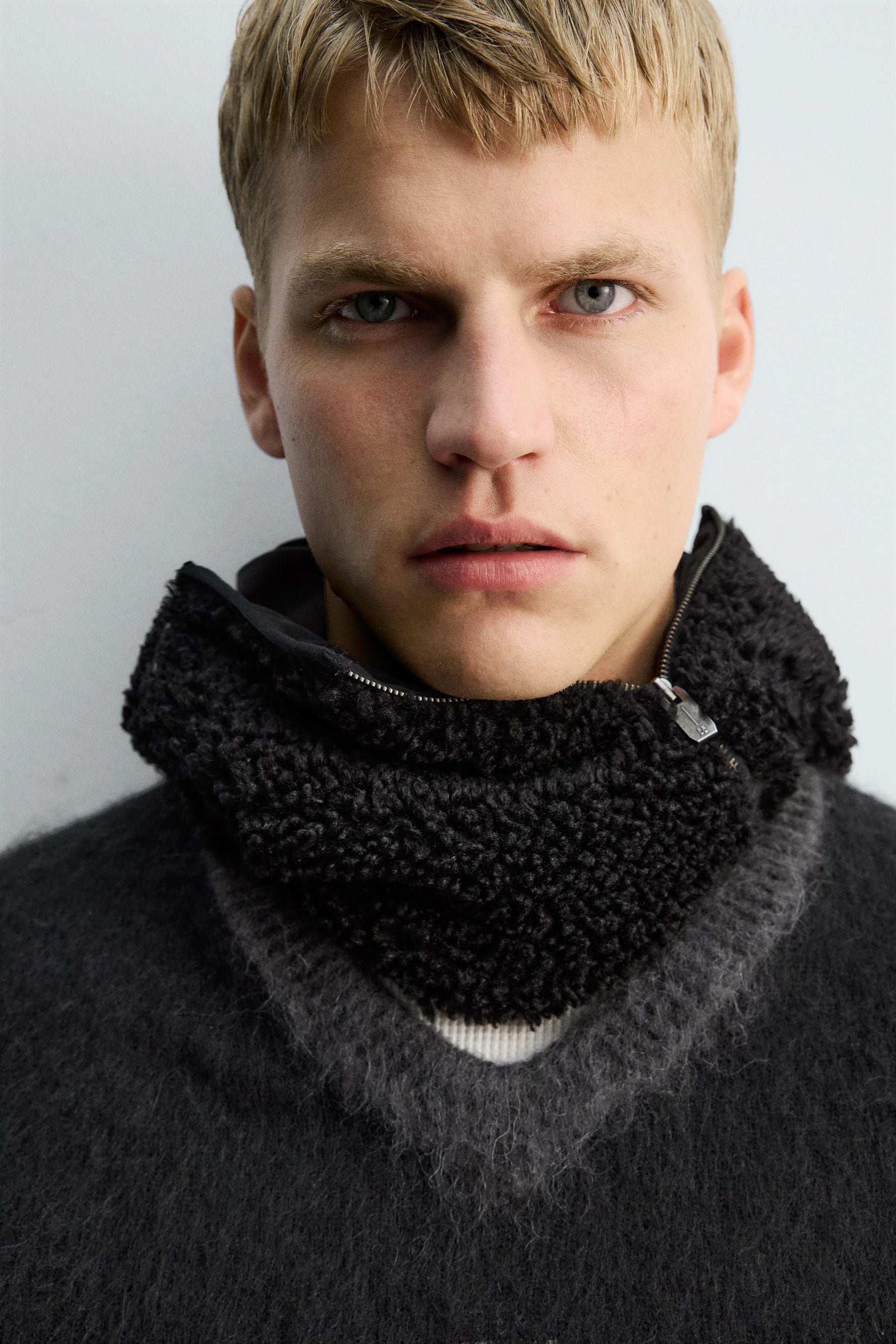 JUMPER WITH CONTRAST TEXTURE X SR_A - Image 6