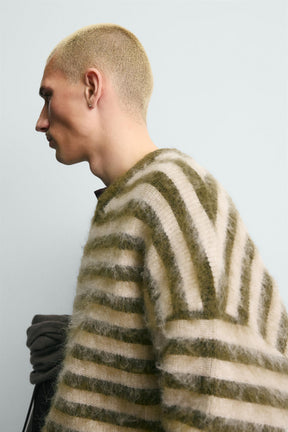 BRUSHED STRIPED JUMPER - Image 7