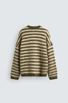 BRUSHED STRIPED JUMPER - Image 8
