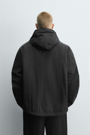 TECHNICAL HOODED JACKET - Image 3