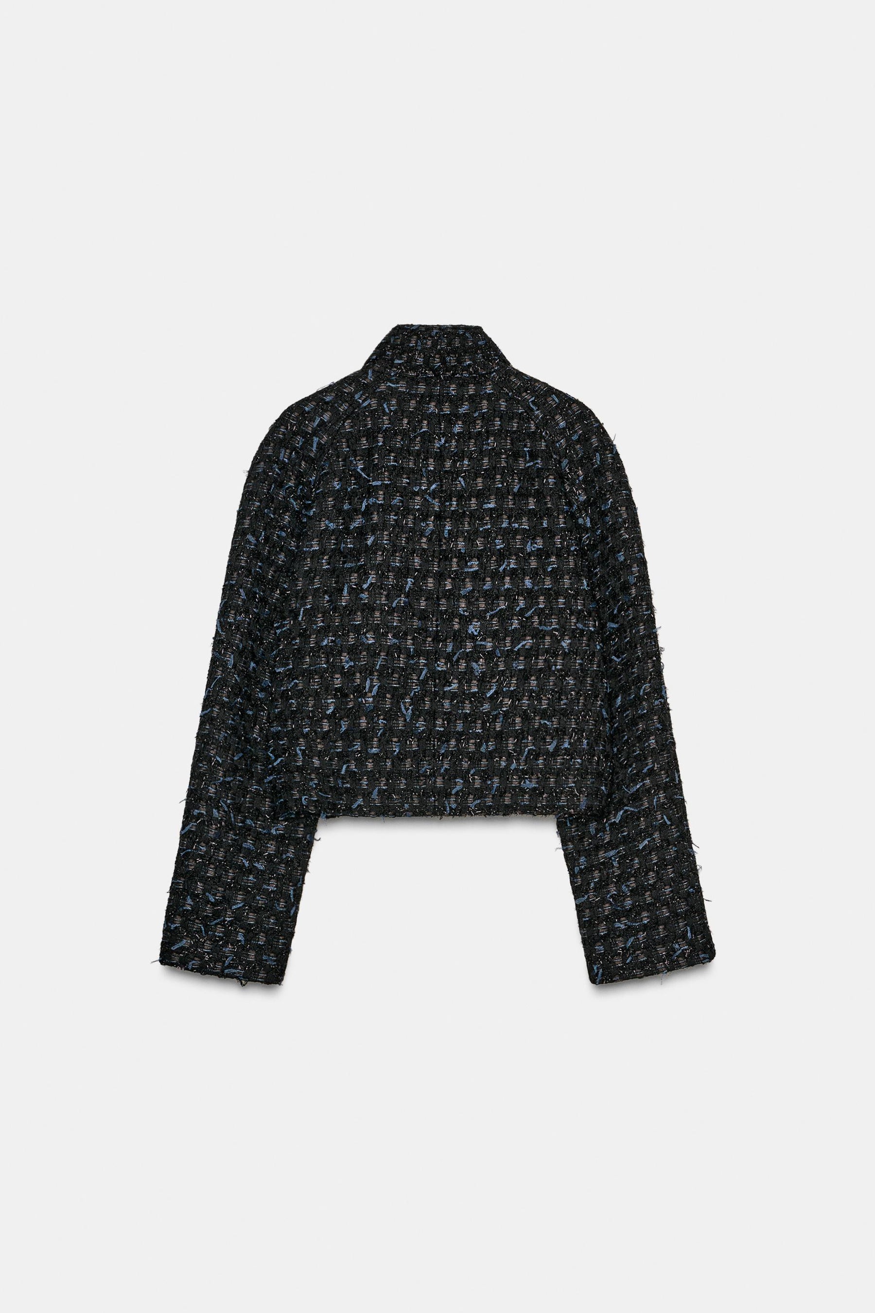 Strukturierte Crossover-Jacke