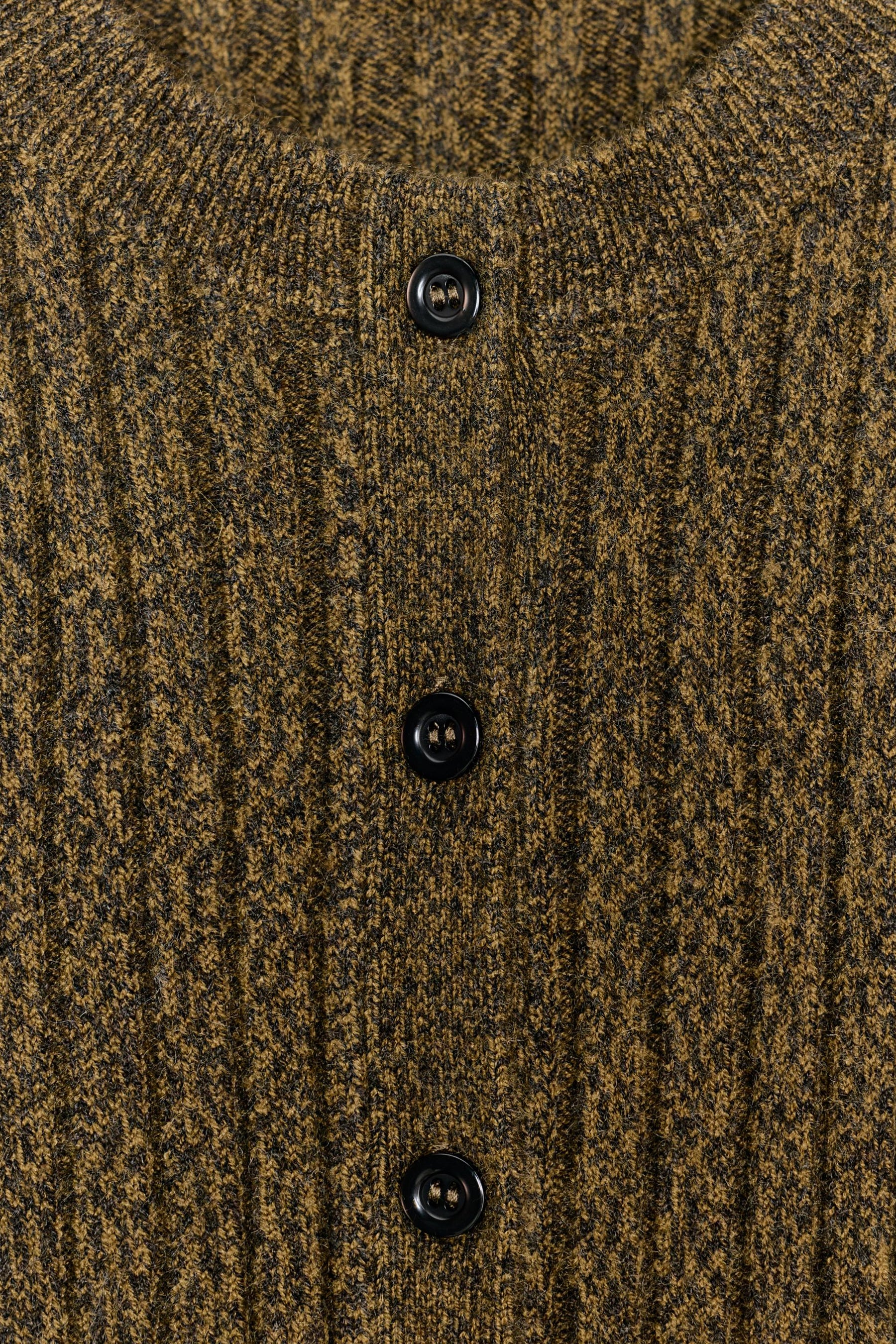 Gerippter Peplum-Cardigan