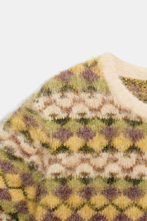 BRUSHED-EFFECT JACQUARD KNIT JUMPER - Image 5