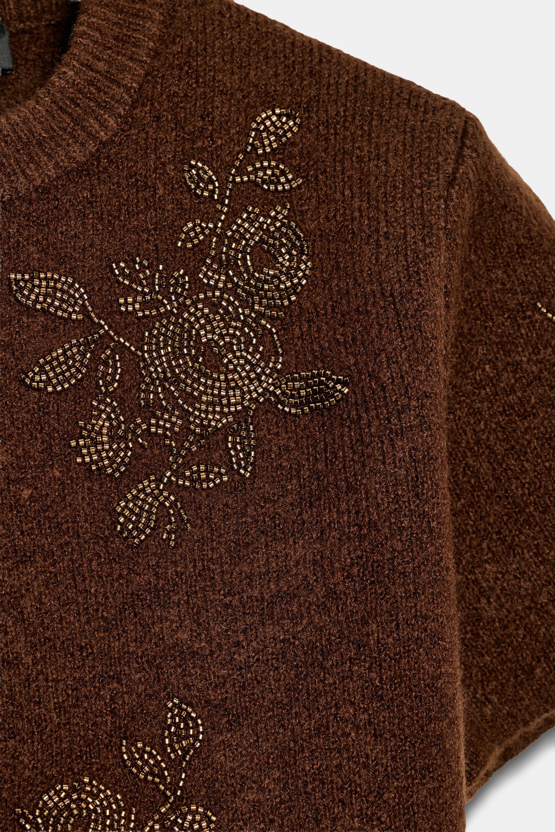 SHORT SLEEVE BEADED JUMPER - Image 7