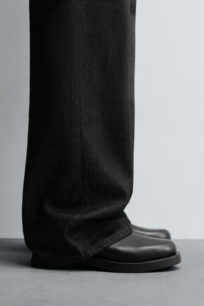 LEATHER KNEE-HIGH BOOTS - Image 1