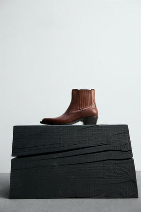 LIMITED EDITION COWBOY LEATHER BOOTS - Image 4