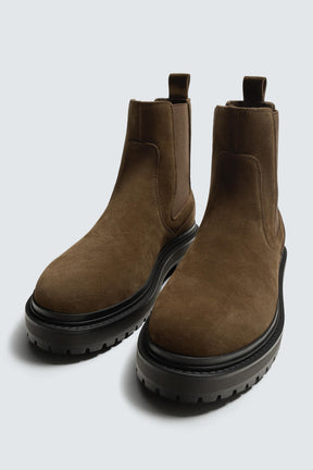 Chelsea Boots aus Leder