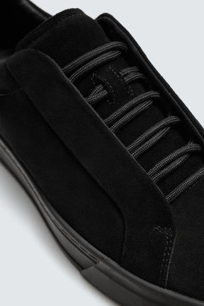 MONOCHROME LEATHER TRAINERS - Image 6