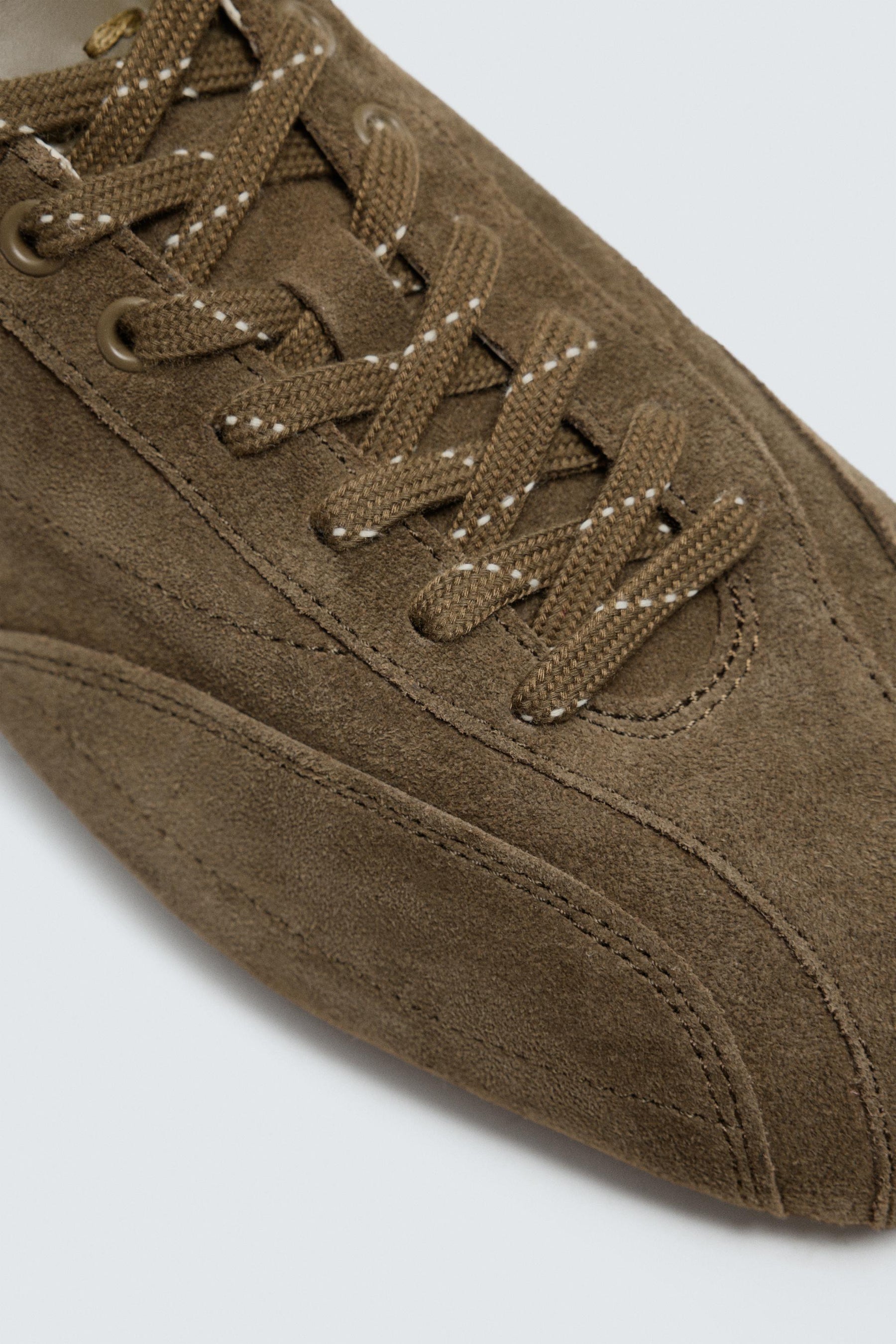 ULTRA-THIN SOLE LEATHER TRAINERS - Image 6