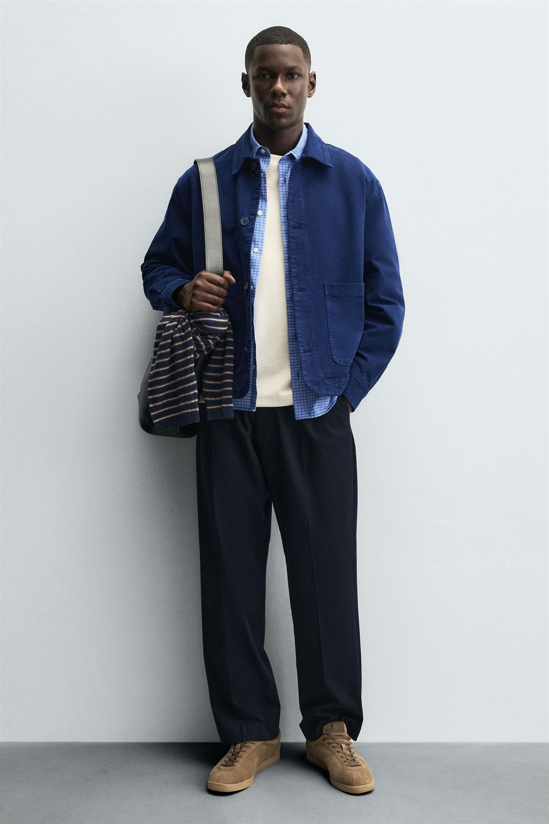 LEATHER TRAINERS - Image 1