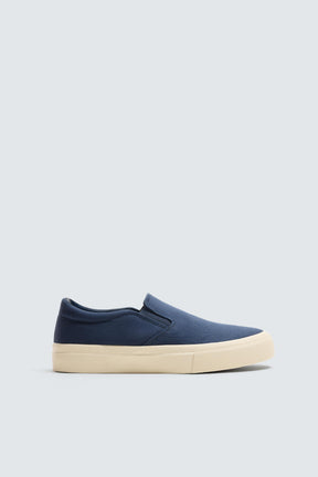 FABRIC LACELESS TRAINERS - Image 4