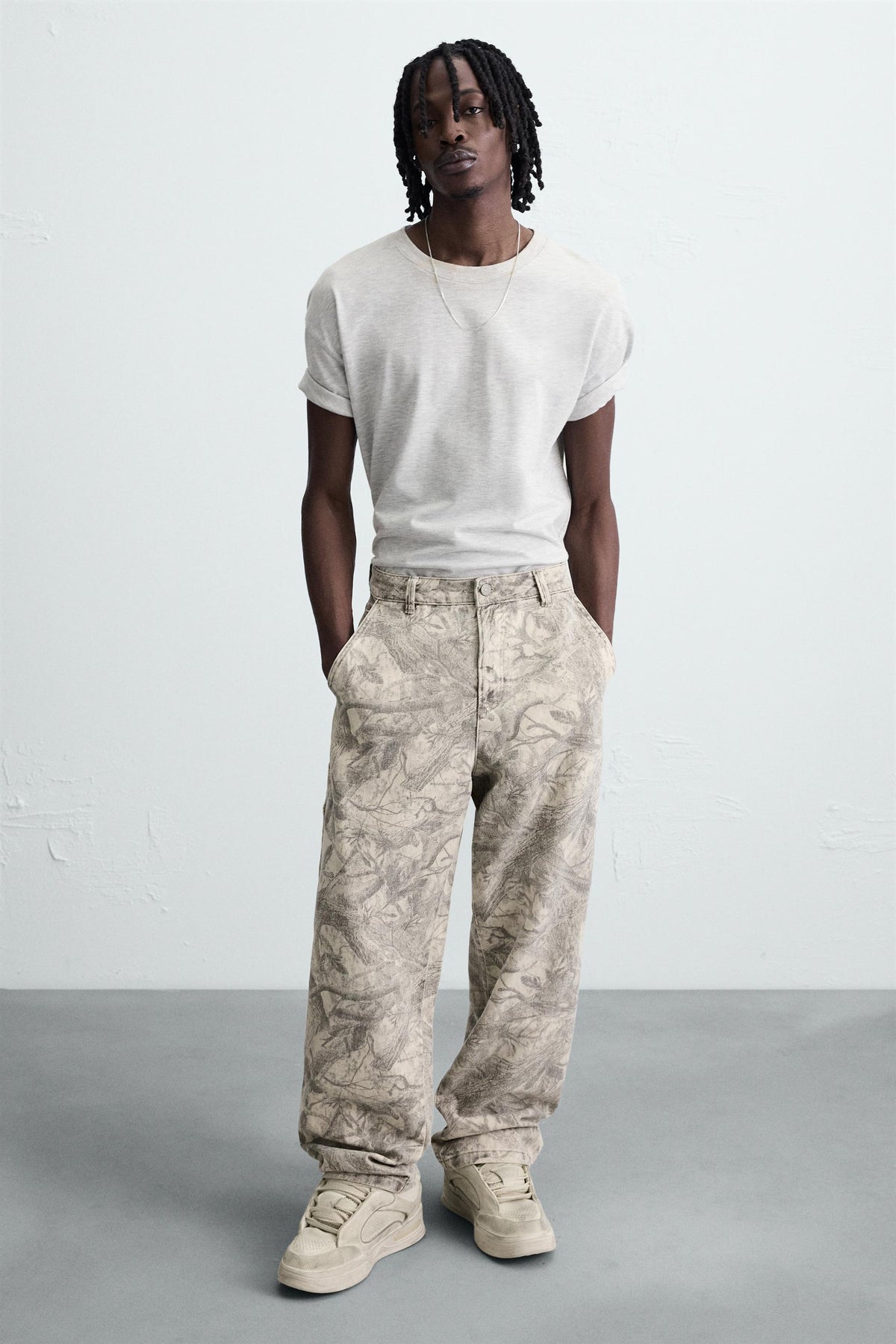 DISTRESSED CHUNKY TRAINERS - Image 2