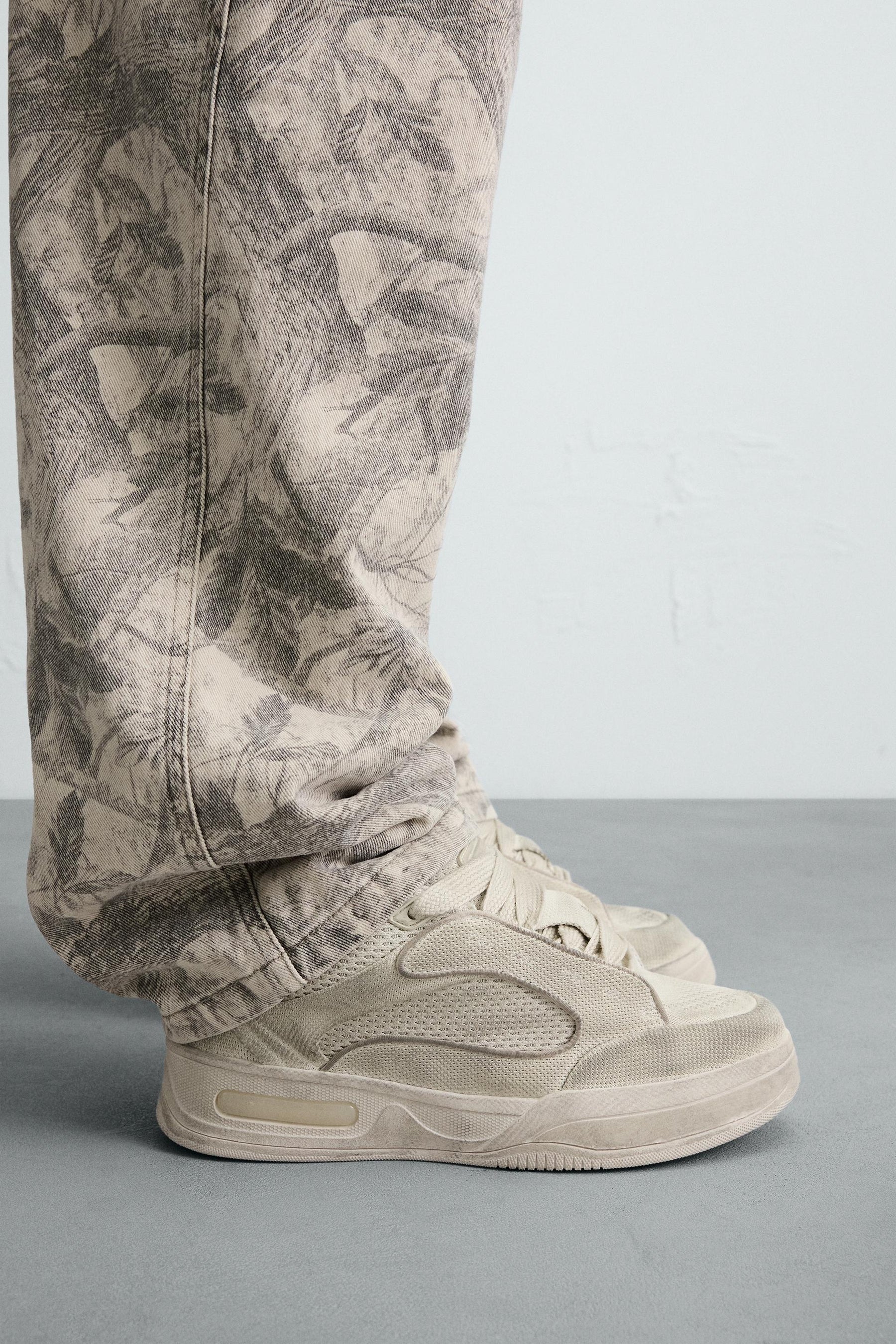 DISTRESSED CHUNKY TRAINERS - Image 1
