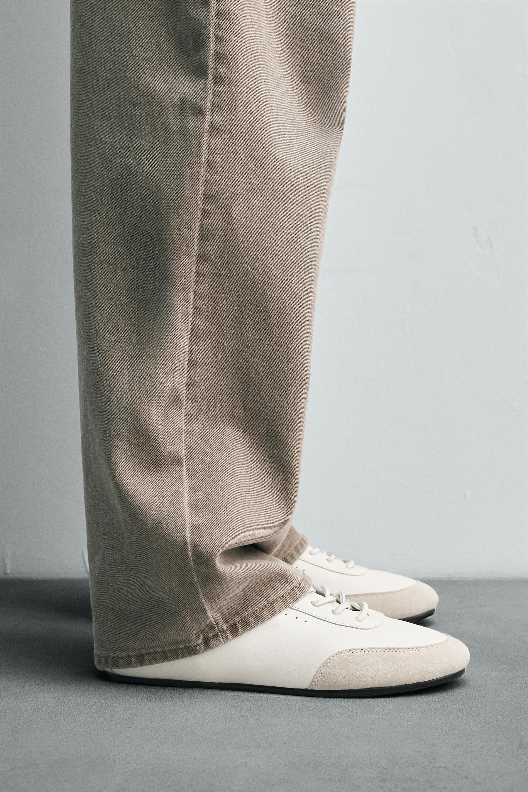 LIMITED EDITION LEATHER TRAINERS - Image 1