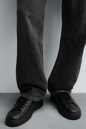 CHUNKY LEATHER TRAINERS - Image 3