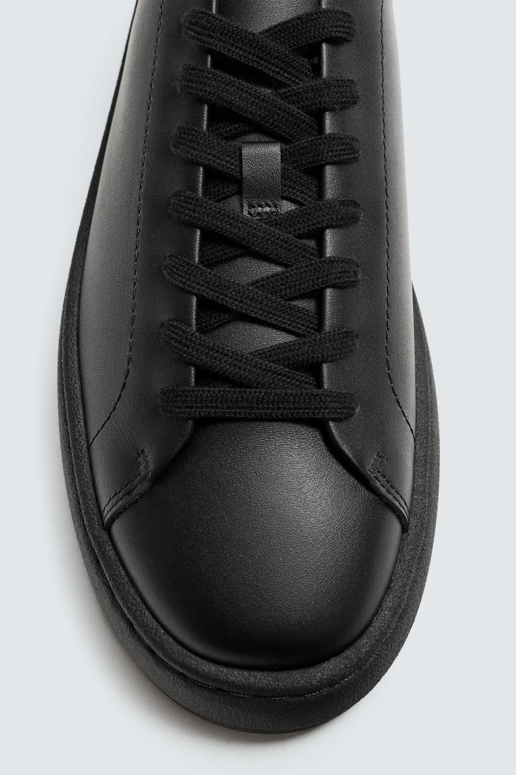 CHUNKY LEATHER TRAINERS - Image 6