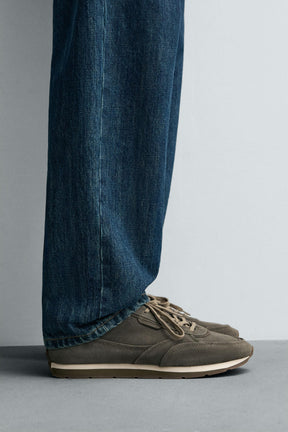 CASUAL LEATHER TRAINERS - Image 1