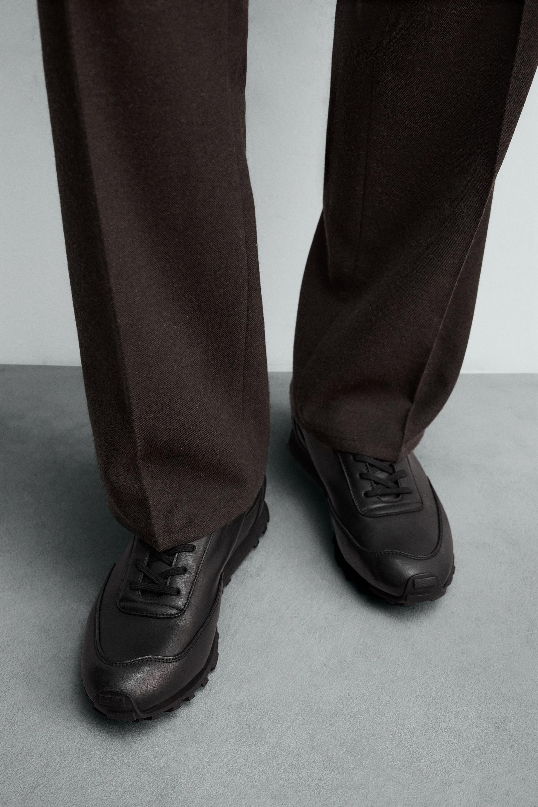 CASUAL LEATHER TRAINERS - Image 3