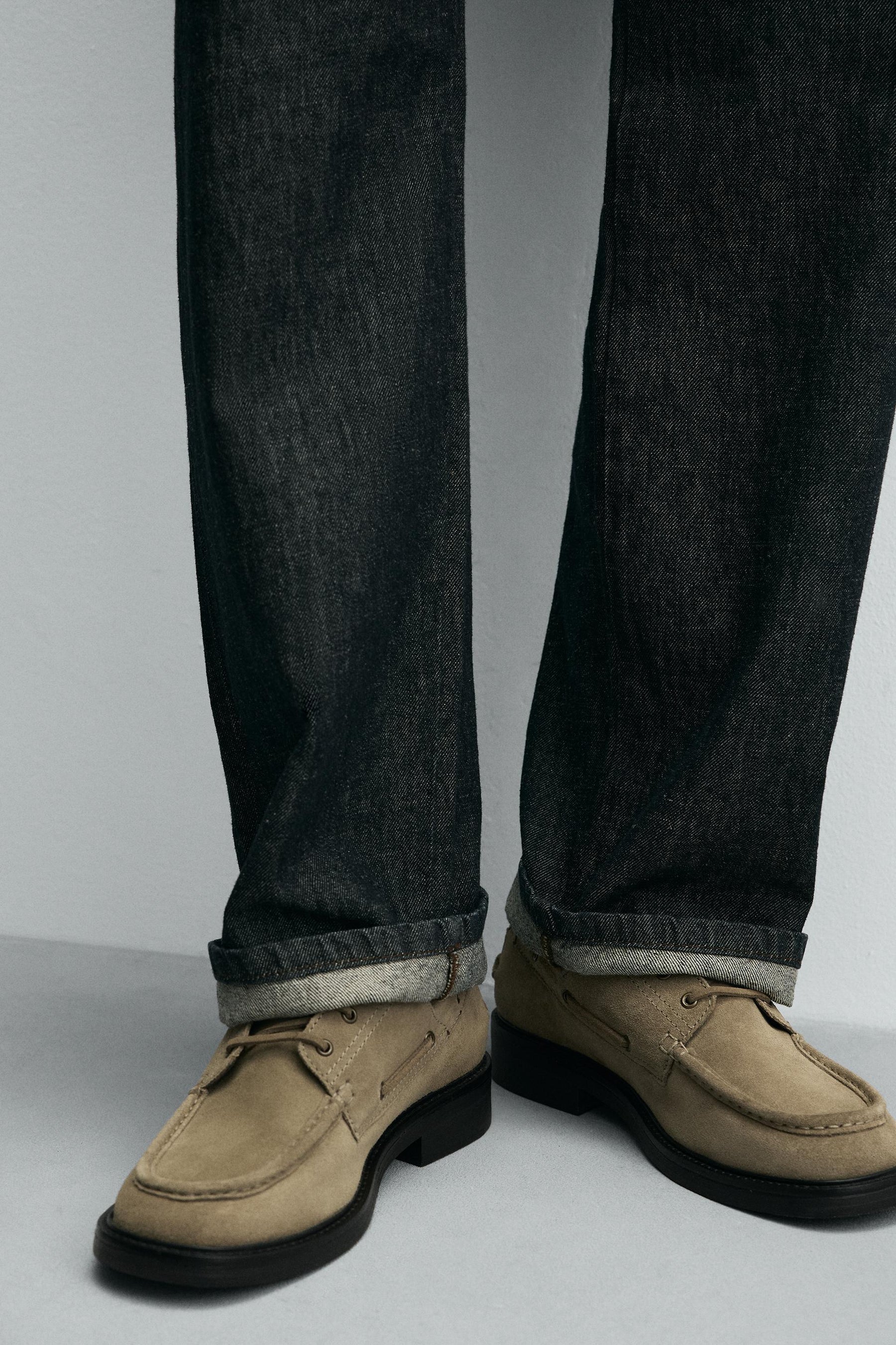 LEATHER SMART DECK SHOES - Image 3