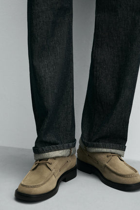 LEATHER SMART DECK SHOES - Image 3